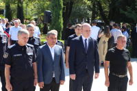 ЛИЧНЫЙ СОСТАВ ГСО ВОЗЛОЖИЛ ЦВЕТЫ К МЕМОРИАЛУ ПОГИБШИМ В ПАРКЕ СЛАВЫ